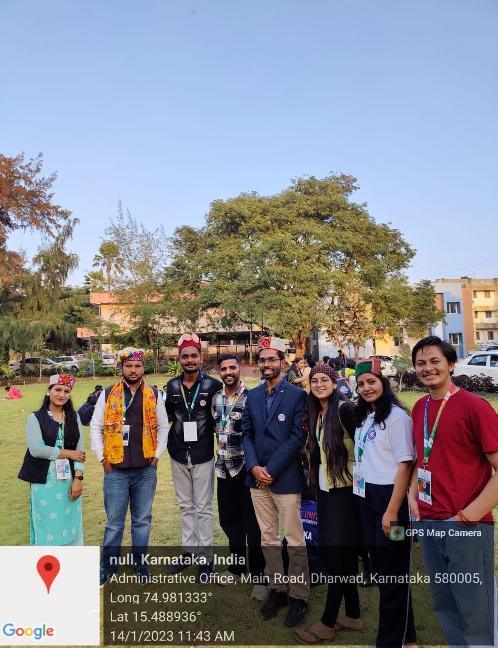 Participation of Students in National Youth Festival Malla Reddy