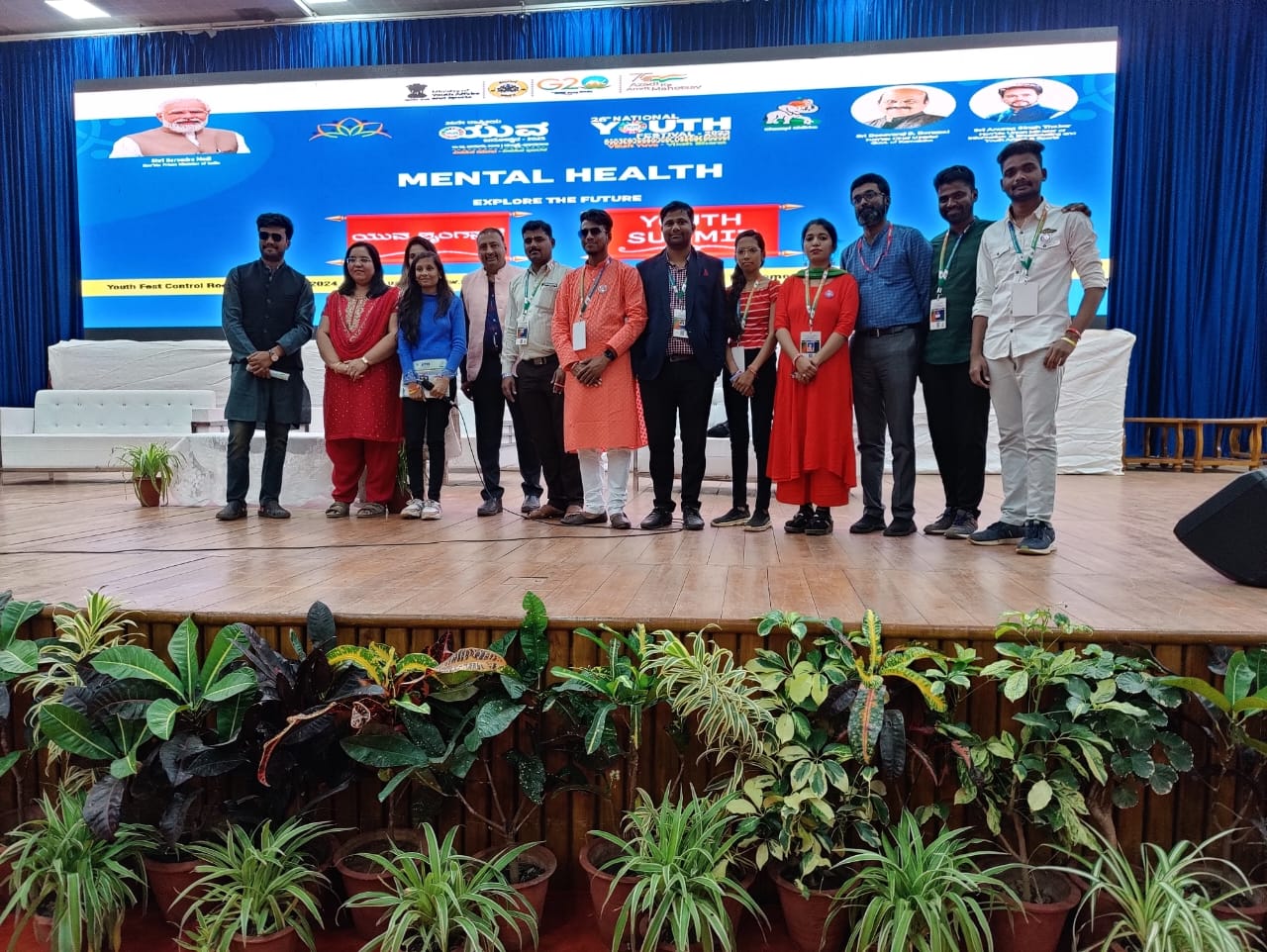 Participation of Students in National Youth Festival Malla Reddy